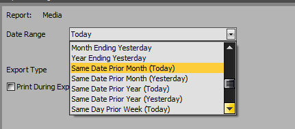Date Ranges
